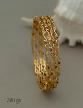 AD stone bangle - PE10057 3-Zilmor